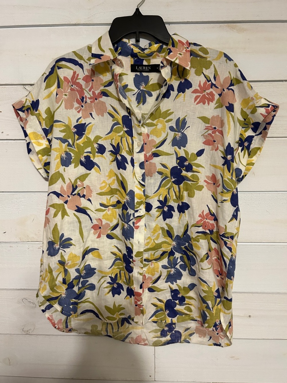 Ralph Lauren 100% Linen Blouse